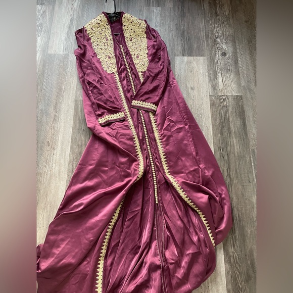 Three pieces traditions Moroccan dress/ Kaftan - Picture 10 of 11